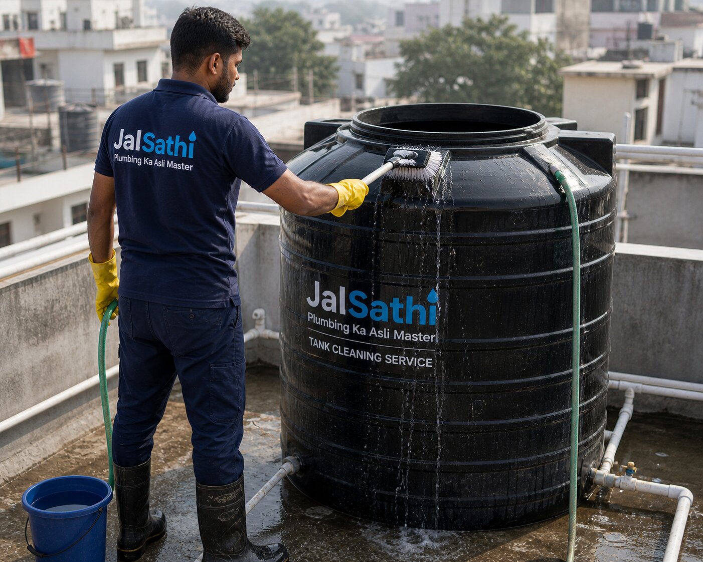 Plumbing Service Banner - JalSathi
